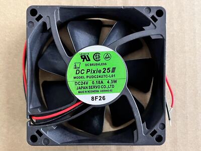 1pcs SERVO PUDC24U7C-L01 24V0.18A 4.3W 8025 inverter fan