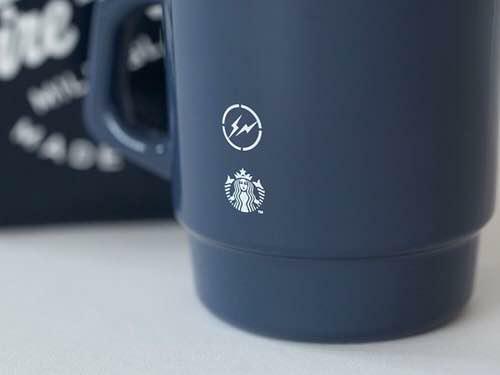 Starbucks Design x Fire-King Fragment Glass Mug cup Navy