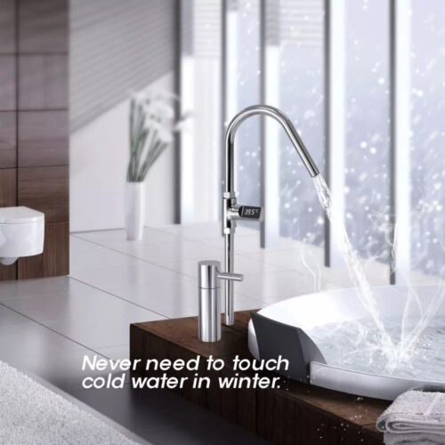 NEU Digitales Duschtemperatur-Wasserthermometer mit LED-Anzeige Echtzeit-Monitor - Bild 12 von 19