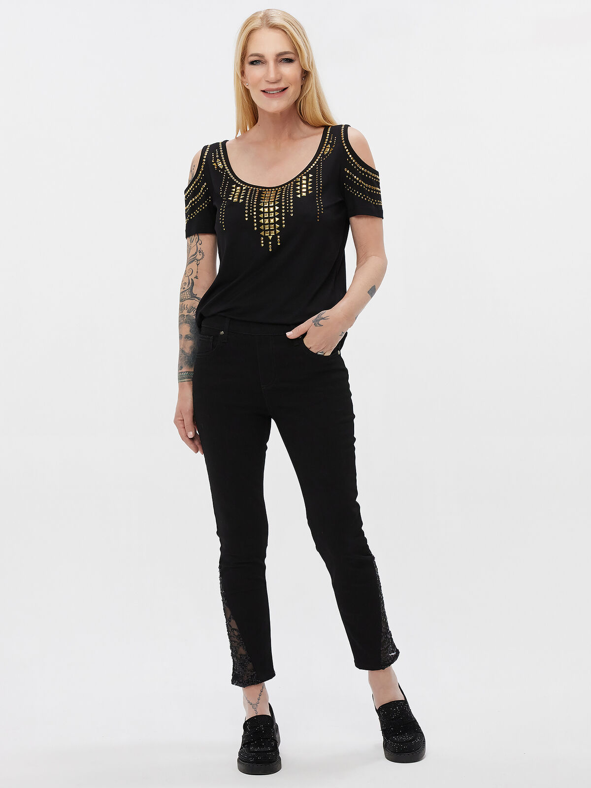 Sarah Kern Skinny-fit-Jeans elastisch