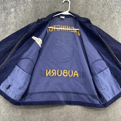 NATIONAL FFA ネイビー ジャケット 40 90s.80s.70s VINTAGE FFA Jacket Mens 40 Blue Navy Corduroy Washington
