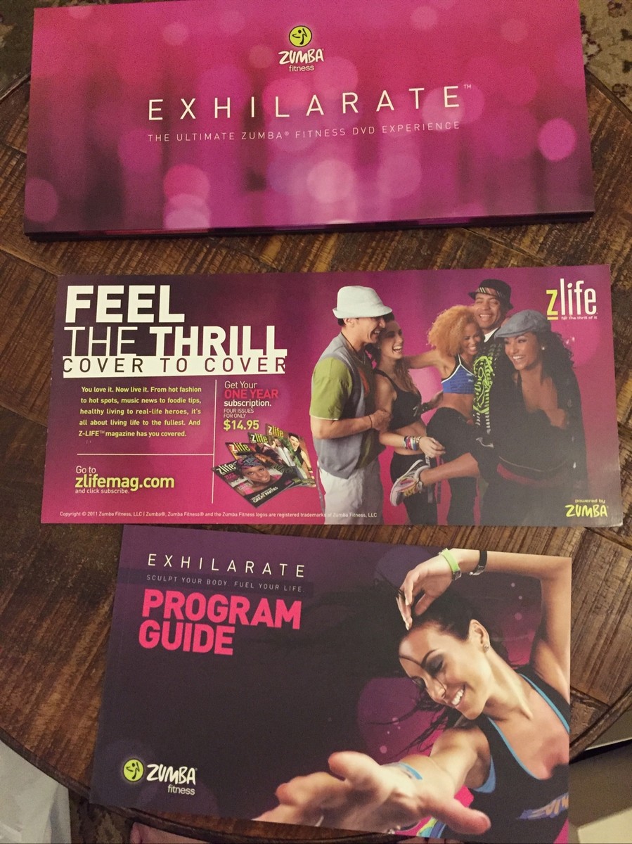 Zumba Fitness Exhilarate Kit B2 S2 5 DVD Set -I | eBay