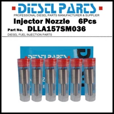 6Pcs Injector Nozzle DLLA157SM036 105025-0360 for Hino 300 Dutro 500 Ranger J08C