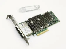 LSI 9206-16E PCI-E 3.0 x8 HBA IT MODE w/BOTH BRACKETS SAS2308 ZFS UNRAID FREENAS