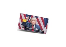 Donald Trump Rally 2024 Credit  Debit Card Skin    A Tiny Leak Can Sink a Ship  