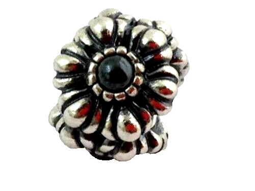 Auténtico Dije PANDORA Cumpleaños Flores Junio, Plata de Ley, 790580MSG Nuevo Foto 2 de 2