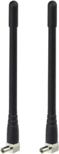 2pc Bingfu 4G LTE Antenna 3dBi Mini External TS9 Antenna for Hotspot MiFi Router