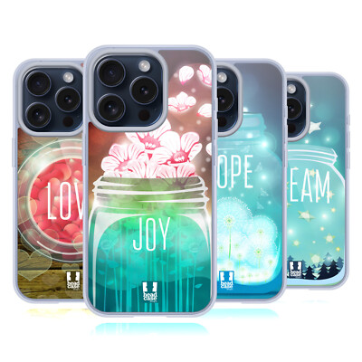 HEAD CASE DESIGNS INSPIRATION WECKGLAS GEL HANDYHÜLLE FÜR APPLE iPHONE HANDYS