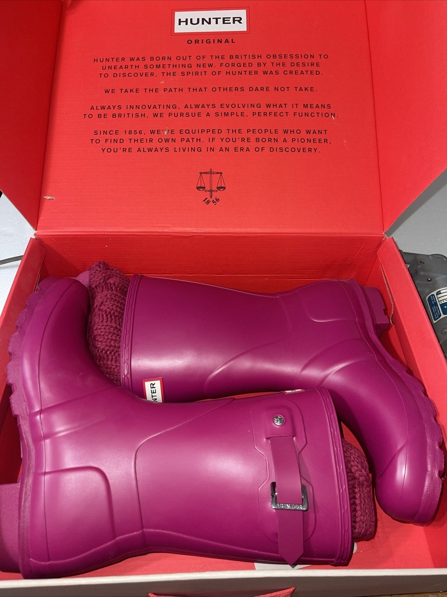 レインシューズ HUNTER WOMEN Original Play Short Rain Boots Light Aqua WFS20 Women's PLAY™ Short Rain Boots – Hunter Boots