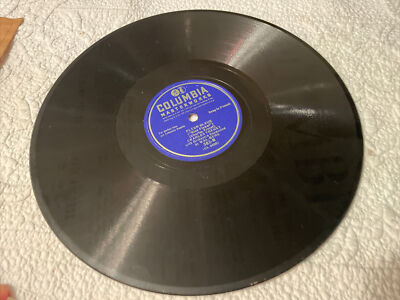 1937 FIRST REC' CHARLES TRENET French Chanson Je Chante / Fleur Bleue COLUMBIA