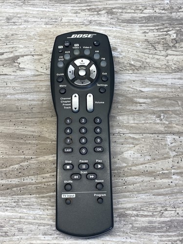 OEM BOSE-321 Advanced Remote Control For AV 3-2-1 Media Center System Tested - Picture 2 of 6