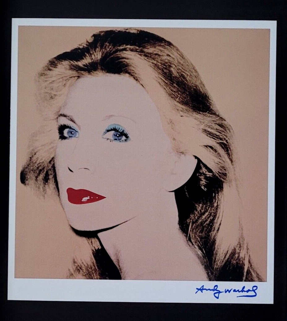 NIFTY／Andy Warhol ANDY WARHOL + 1984 SIGNED + JOAN SCHNITZER + POP ART FRAMED BUYIT
