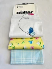 ~^ The Cellar Macy's 3 Kitchen Towels Set Easter Edition RETAILS FOR $50.00