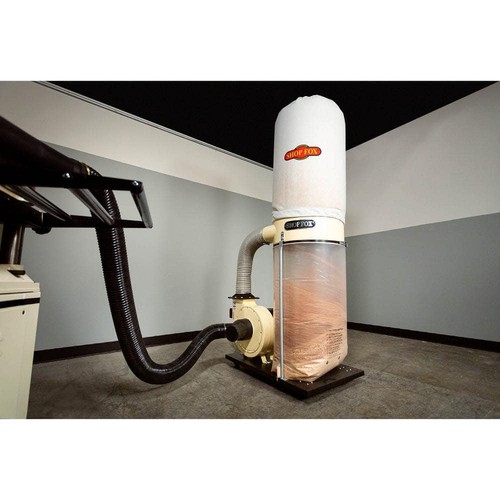 Shop Fox Dust Collectors 78"X 33.5" X21.5" 2 Hp, Designed Specifically Wood Dust - Picture 8 of 8