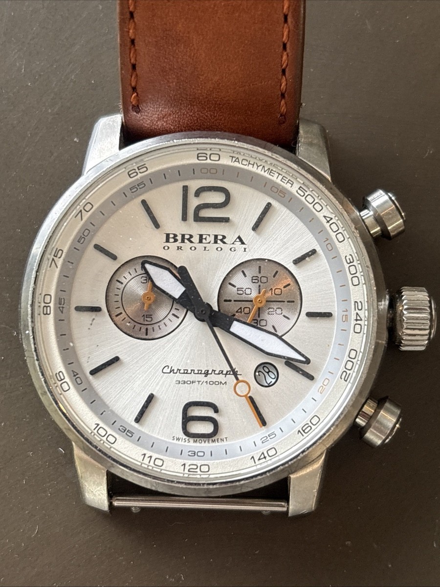 予約済み　BRERA OROLOGI MOD BRSS2C4602中古 BRERA Orologi Men's BRDIC 4402 Swiss/Italian Watch (Read