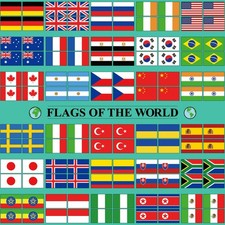 3000 Pcs World Flag Stickers for Kids Country Flag Small International Passpo