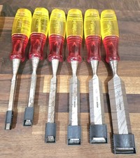 Irwin Marples Chisels Set of 6 Irwin Marples Splitproof Chisels Excellent Cond