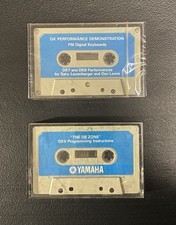 Yamaha DX7 DX9 Cassette Tapes DX PERFORMANCE DEMO Sealed  DX Zone Programming 