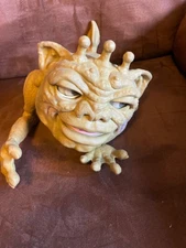 SPONK -Vintage Boglins Puppet 1987 Mattel Rare HTF (hard to find) Missing eye