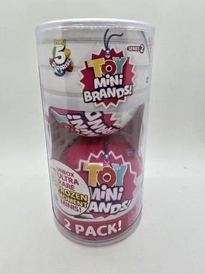 ZURU 5 SURPRISE SERIES 4 MINI BRANDS SURPRISE BALLS ( 2PK) FROZEN MOMENTS