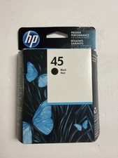 HP 51645A 45 Ink Printer Cartridge - Black- Free Shipping