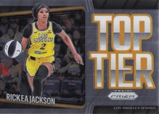 2025 Panini Prizm WNBA #11 Rickea Jackson Top Tier
