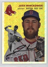 2023 Chrome Platinum Anniversary Topps Refractor /499 Josh Winckowski #19 04kw