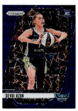 2024 Panini Basketball WNBA Prizm Sevgi Uzun Blue Velocity #92 Dallas Wings