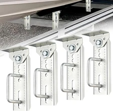 4PCS 8" Swivel Top Bunk Bracket Kit For 1.5x3, 2x3,3x3 Boat Trailer Crossmember