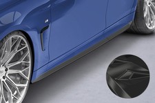 Seitenschweller Schwarz Gl�nzend f�r BMW 4er (F32, F33, F36) mit ABE | CSR