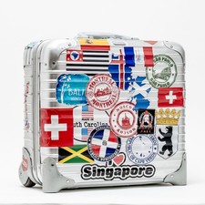 Rimowa Business Cabin Case trolley topaze pré LVMH argent brodé 2 roulettes