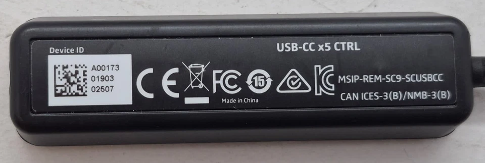 Sennheiser USB-CC x5 CTRL Adapter Cable USB to 3.5mm with Mute & Volume Control - Image 4 of 4