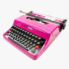 Olivetti Lettera 32, Vintage Manual Typewriter, Restored listing for ckient, SOL thumbnail