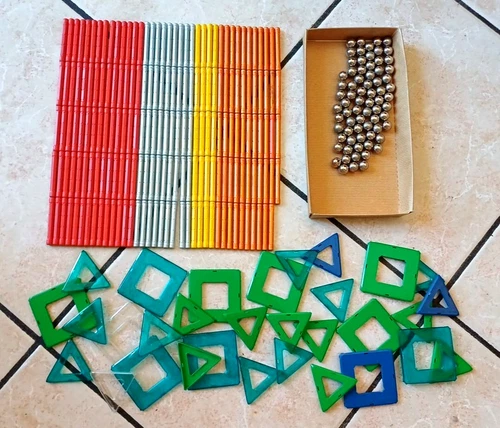Geomag Original Lot 292 Pieces PlastWood