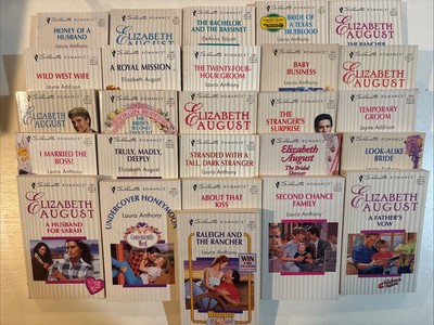 silhouette romance book lot 90s (26) (D33)