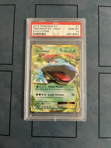 Venusaur-EX graded PSA 10 for sale on eBay