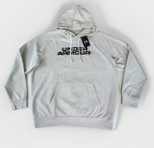 NWT Under Armour Men's Rival Fleece Textures Hoodie Graphic Logo Men  s XL