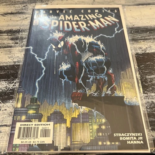 AMAZING SPIDER-MAN #43 (484) NM (2002) KEY! 1st LUKE CARLYLE!