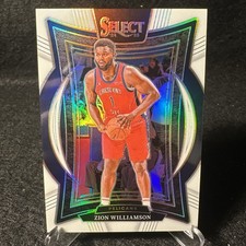2024-25 NBA Panini Select Zion Williamson White Prizm /149