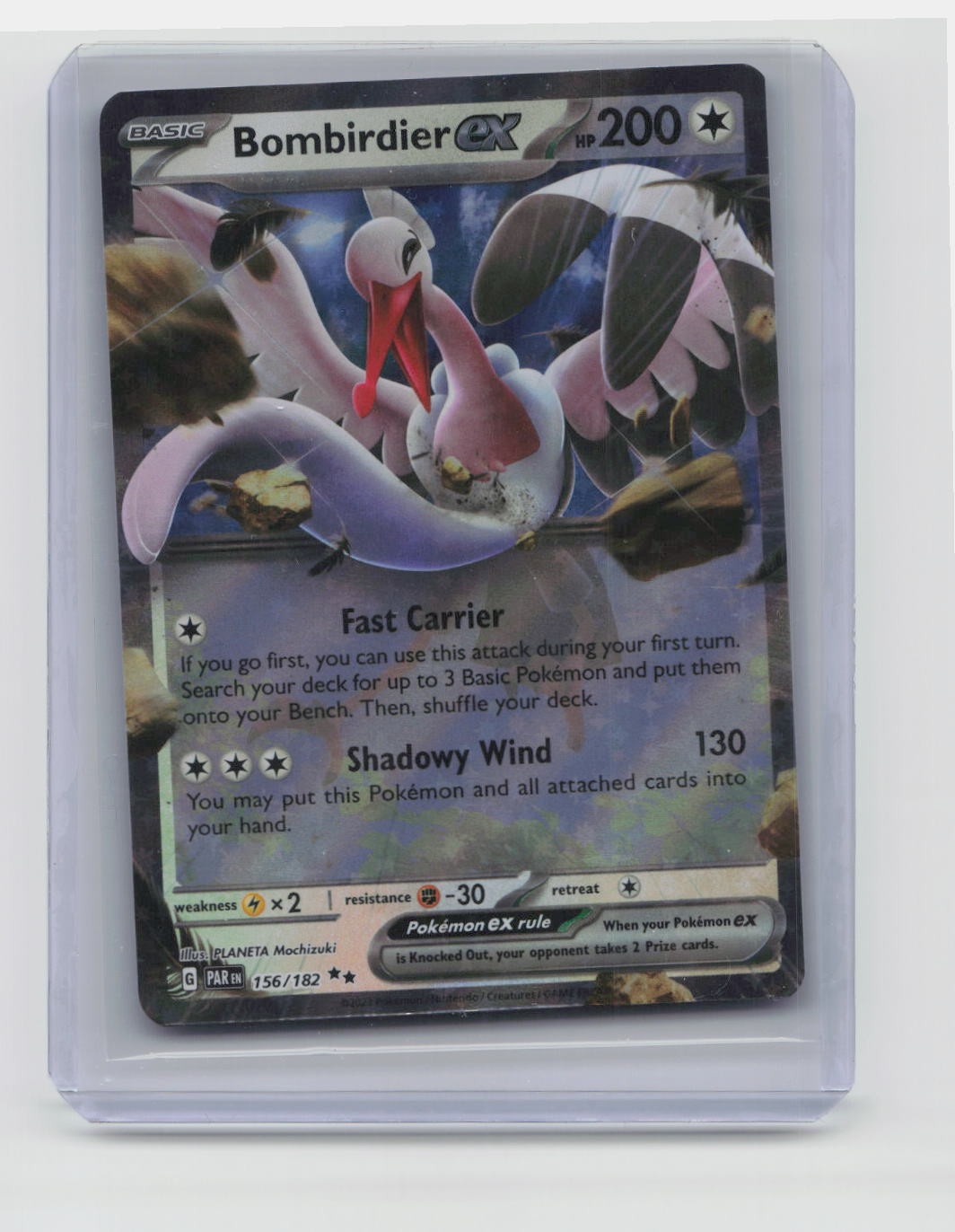 Bombirdier ex Double Rare SV04: Paradox Rift 156/182 NM