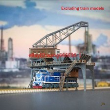 1/160 N Scale Coal Hoist/Coal Loader Model To...