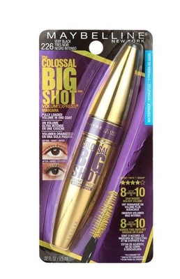 Volum' Express The Colossal Big Shot Waterproof Mascara, Very Black, 0.32 fl oz