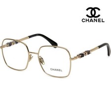 CHANEL CH2215 C395 Square Metal Frame with Logo Decoration 140967682 P