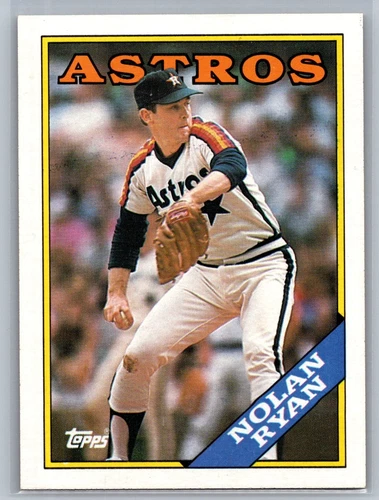 1988 Topps #250 Nolan Ryan Houston Astros
