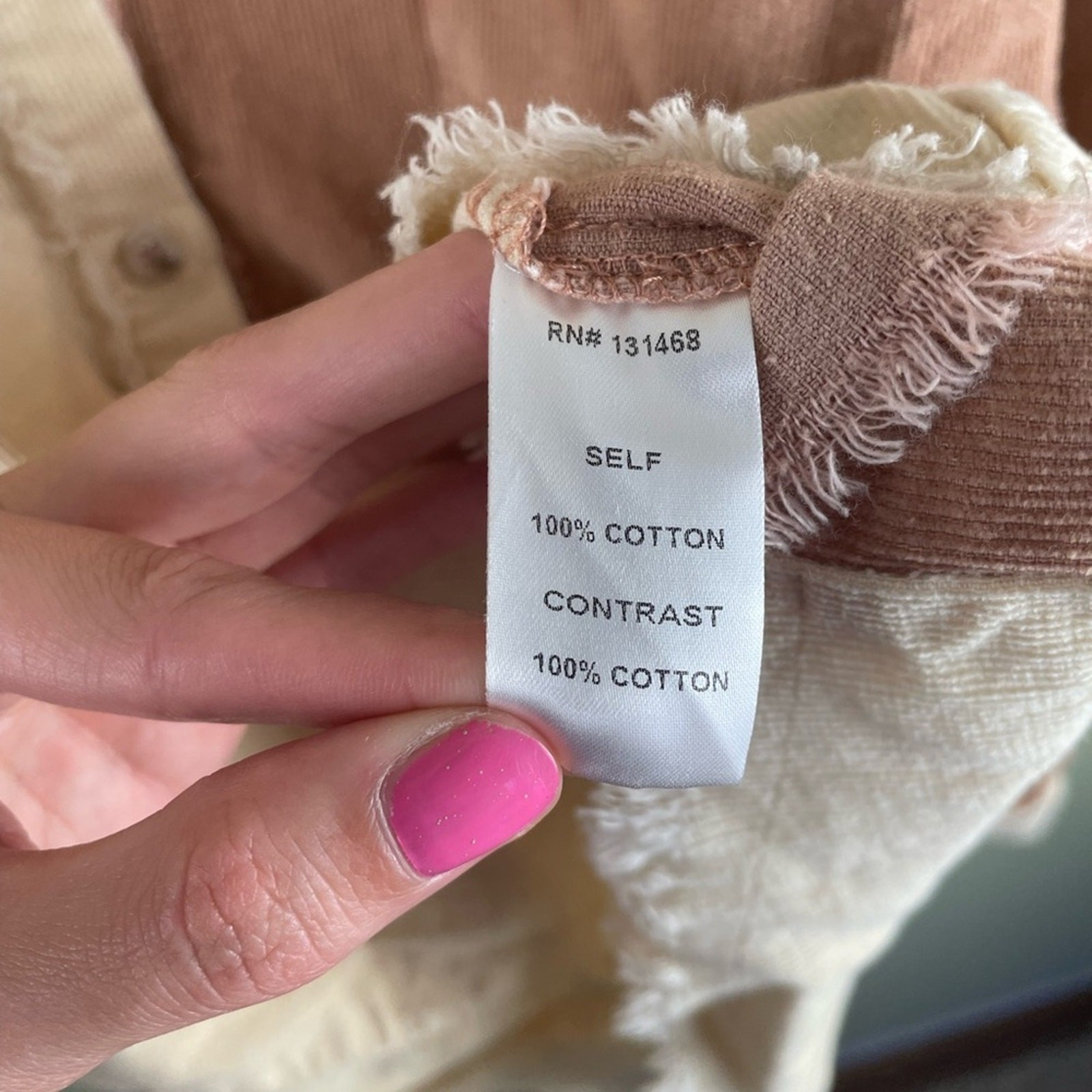 FATE colorblock button down shacket - image 4