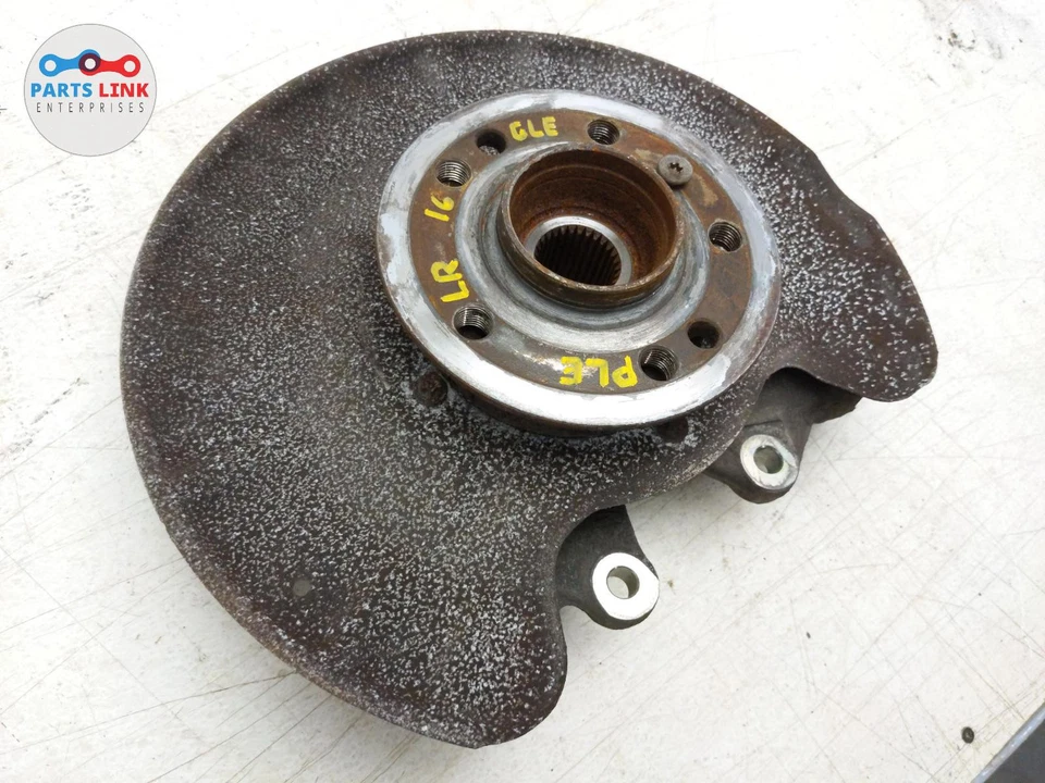 Mercedes GLE63 AMG S 2016-19 eje trasero izquierdo nudillo rueda buje conjunto W166 Foto 3 de 4