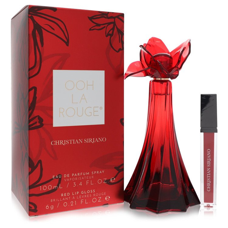 Ooh La Rouge by Eau De Parfum + Red Lip Gloss