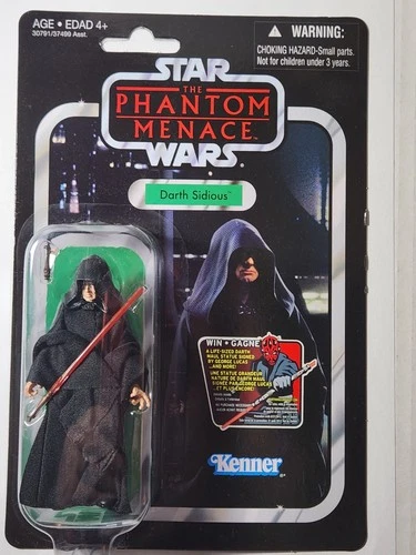 Star Wars The Vintage Collection Darth Sidious VC79 Canadian Card