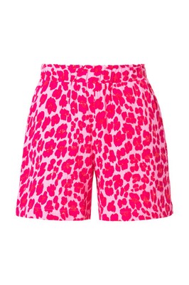 Studio Untold Damen große Größen Shorts Wide Legs Musselin Elastikbund 840453