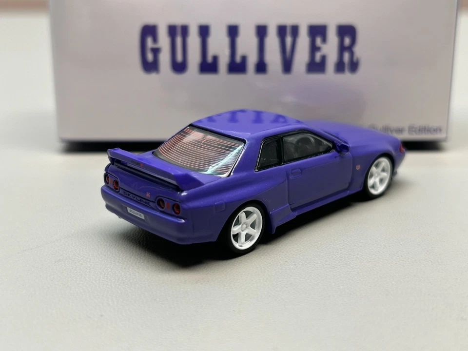 Minigt 1/64 Nissan Skyline GT-R(R32) Gulliver Edition Alloy Car Model - Image 3 of 4